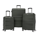 Samsonite Parallax 3 Piece Hardside Luggage Set, Dual Airflow Spinner Wheels