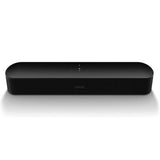 Sonos Beam (Gen 2) - Compact Smart Soundbar With Dolby Atmos, Voice Control (Alexa & Google Assistant), HDMI eARC, WiFi Streaming - Black