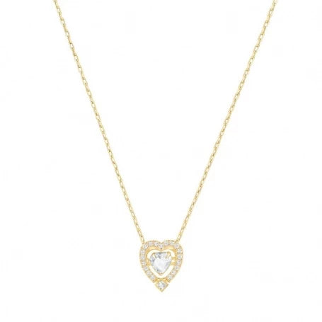 Swarovski dancing 2025 heart necklace