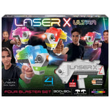 Laser X Ultra 4 Blaster Laser Toy Game Set-(6+ Years)