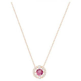 SWAROVSKI Sparkling Dance Necklace - Rose-gold tone plated #5279421