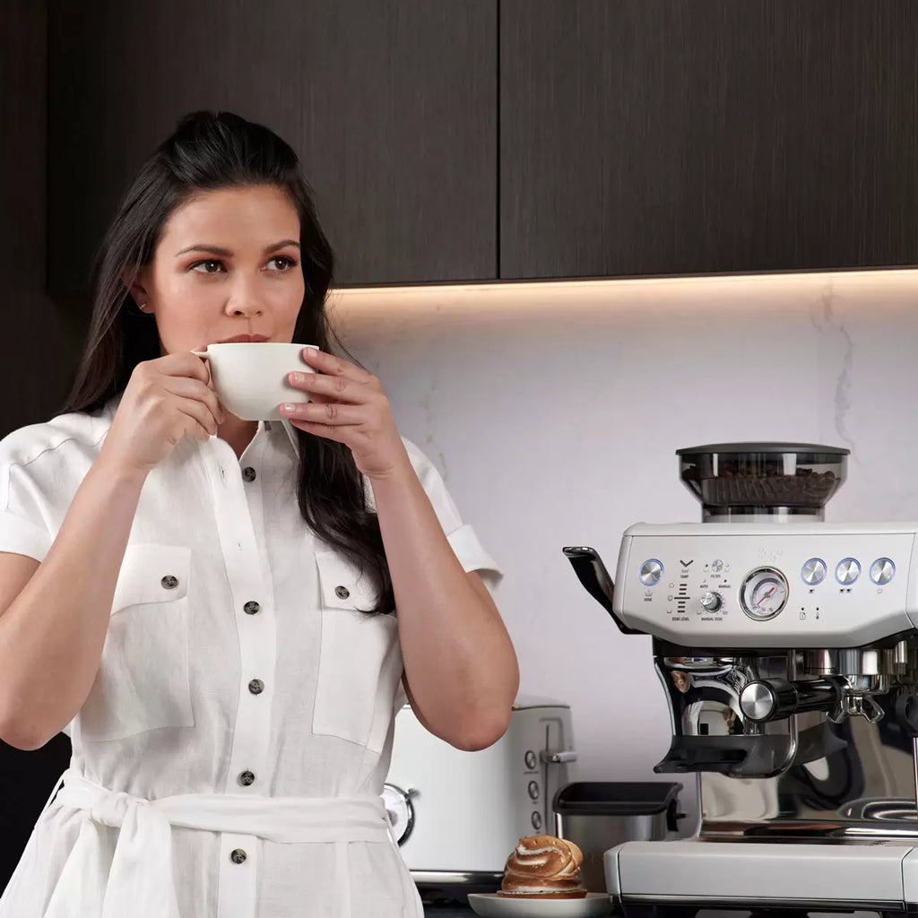 Buy Sage  SES876BTR Express Impress Coffee Machine - Black Truffle –  Potters Cookshop