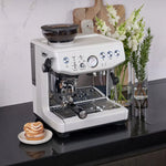 Sage The Barista Express Impress Bean to Cup Coffee Machine in Sea Salt, SES876SST4GUK1