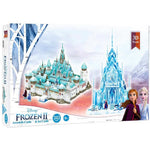 Disney Frozen 2 Arendelle and Ice Castle 3D Puzzle (343 Pcs, Ages 8+)
