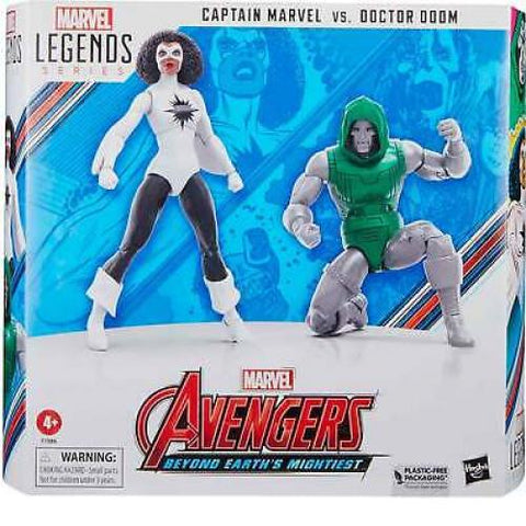 Marvel Legends Avengers 6" Figure 2-pack Captain Marvel vs Doctor Doom