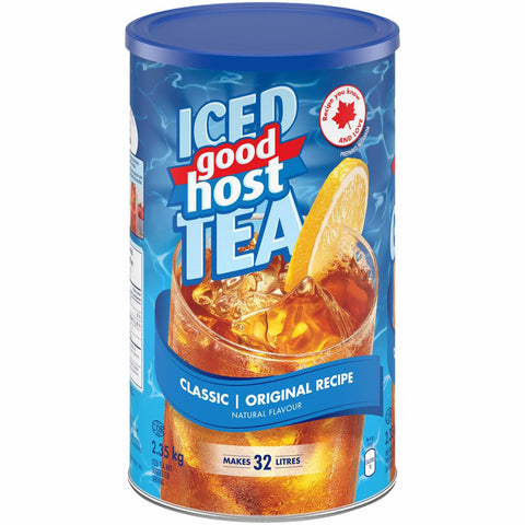 Good Host Iced Tea, Classic Original Recipe, Natural Flavor - Makes 32 Liters - 2.35Kg