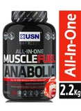 USN All in One Muscle Fuel Anabolic Strawberry Powder (2.2 Kg).