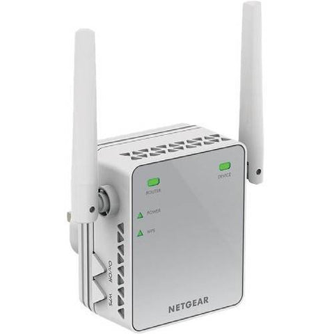 NETGEAR N300 WiFi Range Extender Essentials Edition (EX2700) - shopperskartuae