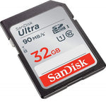 SanDisk Ultra 32GB SDHC Memory Flash Card Class 10 90MB/s SDSDUNR-032G
