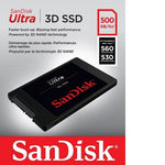 Sandisk Ultra 500GB SD NAND SSD SATA III 2.5 Inch 560MB/s SDSSDH3 500G