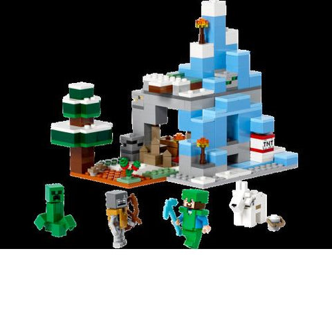 LEGO Minecraft Series 21243 The Frozen Peaks –