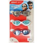 Speedo Swim Goggles For Adults (3-Pack). - shopperskartuae