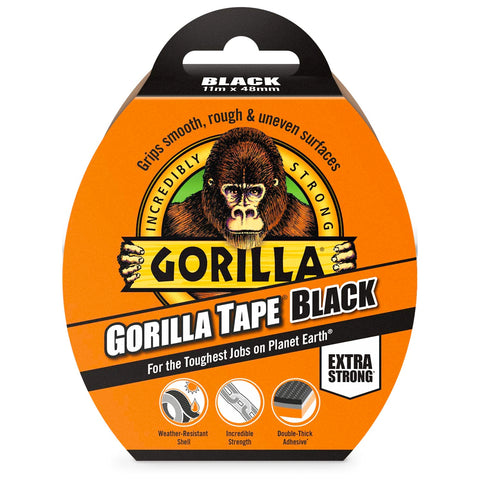 Gorilla Tape 11m (Black) - For The Toughest Jobs on Planet Earth