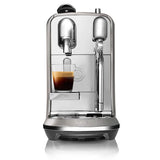 Sage Creatista Plus Smoked Hickory Nespresso Capsule Coffee Machines.