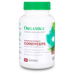 Organika Mushroom Extract Cordyceps (90 VCaps) - Lung & Kidney Support.