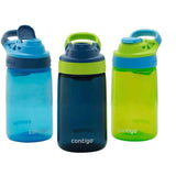 Contigo Autoseal Gizmo Sip Kids 415ml Water Bottles, 3 Pack in Navy/Green/Blue - shopperskartuae