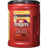 Folgers Classic Roast Ground Coffee, Rich Pure Taste (1.36Kg). - shopperskartuae