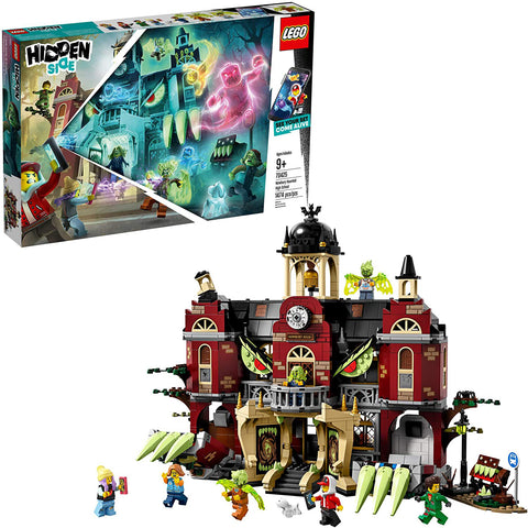 Lego Hidden Side Newbury Haunted High School 70425 Building Kit, School Playset for 9+ Year Old Boys and Girls, Interactive Augmented Reality Playset, New 2019 (1,474 Pieces) 6277414. - shopperskartuae