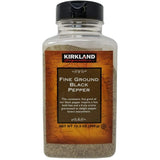 Kirkland Signature Fine Ground Black Pepper (348g). - shopperskartuae