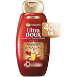 Garnier Ultra Doux Hammam Zeit Infused Shampoo with Healing Castor & Almond Oils (400ml). - shopperskartuae
