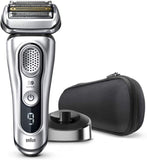 Braun Shaver 9350s,Braun Series 9 9350s Wet & Dry shaver with charging stand, silver
