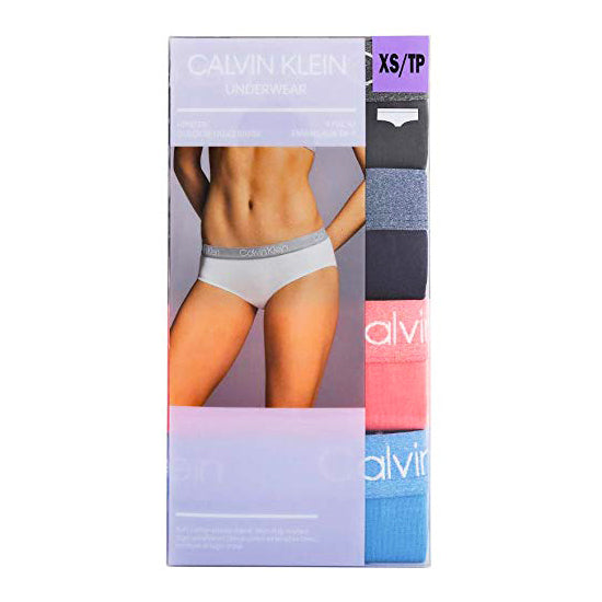 Calvin Klein Emote Women's Hipster Briefs (4-Pack). –