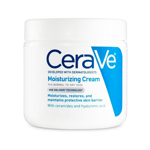 CeraVe Moisturizing Cream (539g) - For Normal to Dry Skin, Daily Face And Body Moisturizer For Dry Skin. - shopperskartuae
