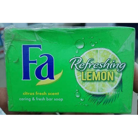Fa Refreshing Lemon Citrus Fresh Caring & Fresh Bar Soap (175g x 6). - shopperskartuae