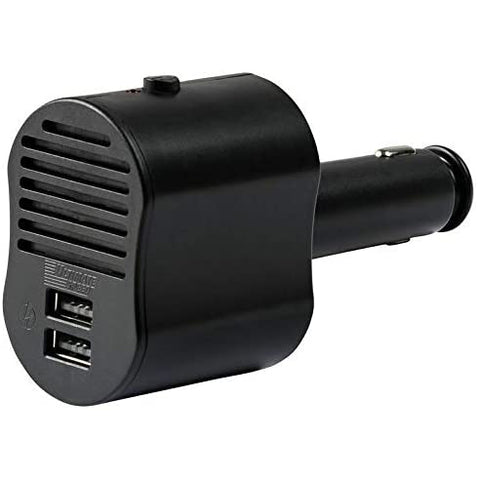 Ultimate Speed Smart Fast Charger Car Adapter With USB Charging And Ionizer. - shopperskartuae