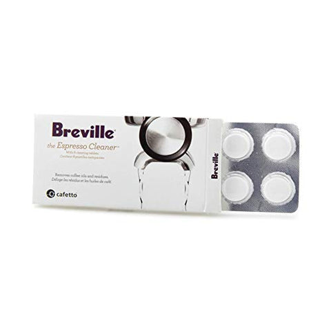 Breville The Espresso Cleaner With 8 Cleaning Tablets (White BEC250).