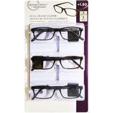 Foster Grant Full Frame Classic Eye Wear (3 Coordinating Cases Included). - shopperskartuae