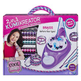 Cool Maker 2-in-1 KumiKreator Necklace & Friendship Bracelet Maker Activity Kit for Kids Ages 8 & Up. - shopperskartuae