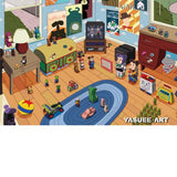 Toy Story be@rbrick 1000% story bearbrick art paint (297 x 420 mm) 50 pcs limited