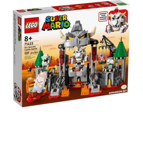 LEGO Super Mario Series 71423 Dry Bowser Castle Battle Expansion