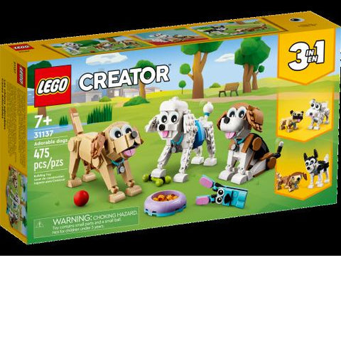 LEGO Creator 3-in-1 Series 31137 Adorable Dogs