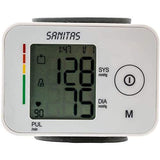 Automatic Blood Pressure and Pulse Monitor Wrist/Cuff - SANITAS (SBC 26). - shopperskartuae