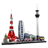 LEGO Architecture Skylines: Tokyo 21051 Building Kit, Collectible Architecture Building Set for Adults, New 2020 (547 Pieces). - shopperskartuae