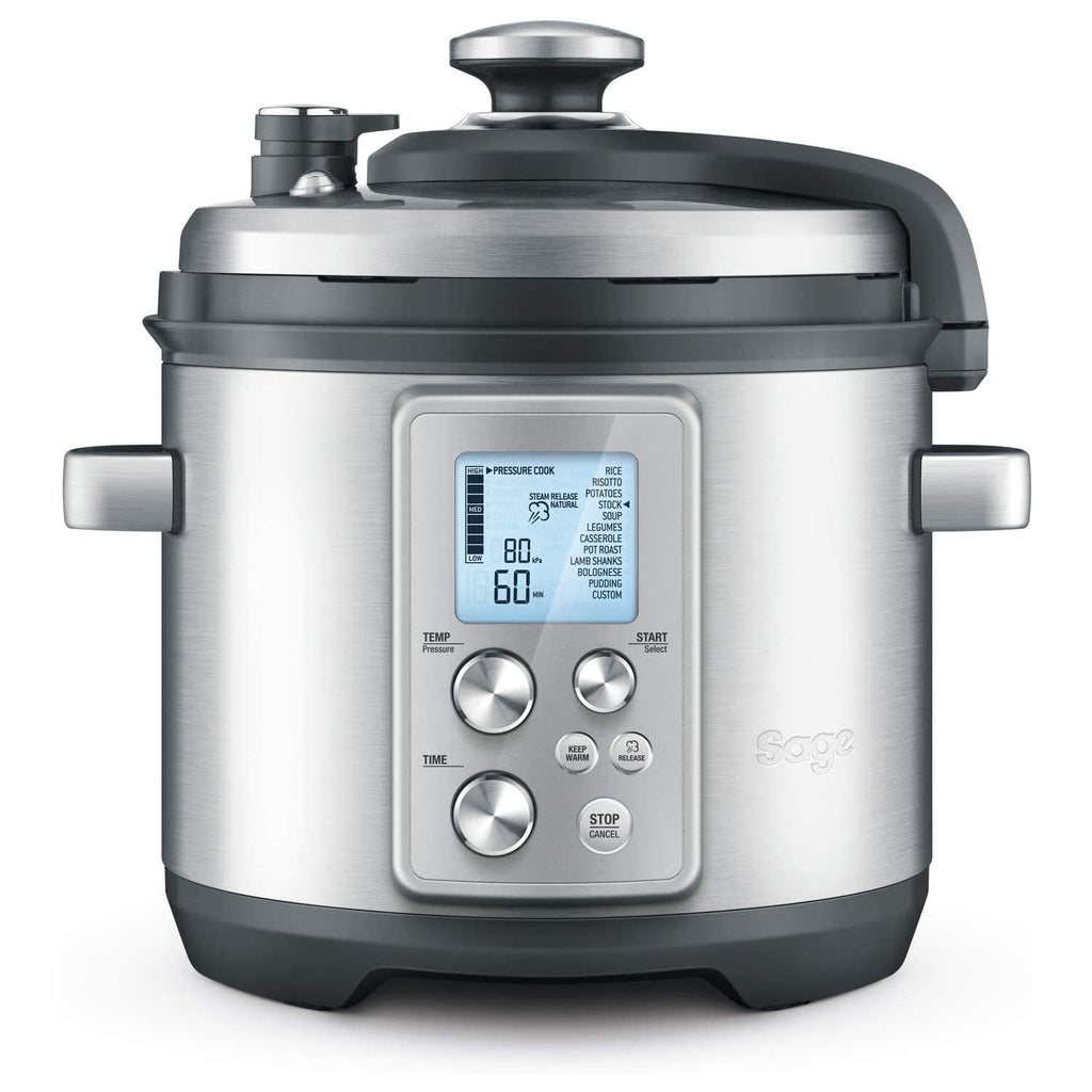 Sage Fast Slow Cooker Brushed 6 , 1100 W BPR700BSSUK Brushed Stainless –