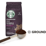 Starbucks Caffè Verona Dark Roast Ground Coffee Bag (200g). - shopperskartuae