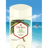 Old Spice Fiji Men's Invisible Solid Antiperspirant and Deodorant (73g) - With Palm Tree.