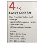 Tramontina ProLine Cook's Knife Set (4 Pieces). - shopperskartuae