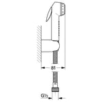 Trigger Spray 30 Handshower Set (Starlight Chrome). - shopperskartuae