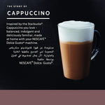 STARBUCKS Cappuccino by NESCAFÉ Dolce Gusto (12 Capsules). - shopperskartuae