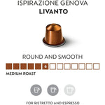 Nespresso Capsules OriginalLine, Ispirazione, Medium Roast Espresso Coffee, 10 Count Espresso Coffee Pods, Brews 1.35oz (Ispirazione Genova Livanto). - shopperskartuae