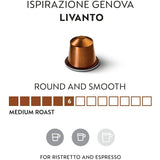 Nespresso Capsules OriginalLine, Ispirazione, Medium Roast Espresso Coffee, 10 Count Espresso Coffee Pods, Brews 1.35oz (Ispirazione Genova Livanto). - shopperskartuae