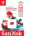 SanDisk Nintendo Switch 128GB microSDXC up to 100MB/s SDSQXAO-128G