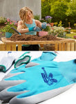 GARDENA 3-Pair Sanitized Antimicrobial And Odor Control Combination Gardening Gloves