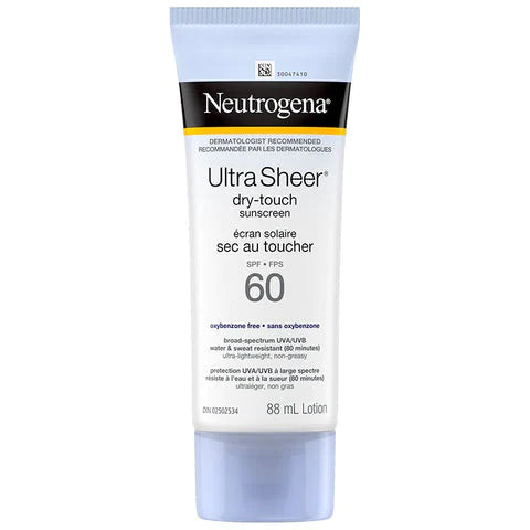 Neutrogena Ultra Sheer Dry Touch Sunscreen Lotion with SPF 60 (88ml)