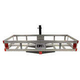 Detail K2 HCC502A DK2 500 Pound Capacity 2 Inch Trailer Hitch Mounted Aluminum Cargo Carrier Rack Basket