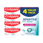 Colgate Sensitive Pro-Relief Repair and Prevent Toothpaste, 4 x 120 mL